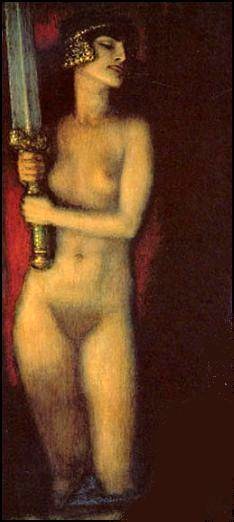 judith cropped painting - Franz von Stuck judith cropped art painting judith cropped painting - Franz von Stuck judith cropped art painting